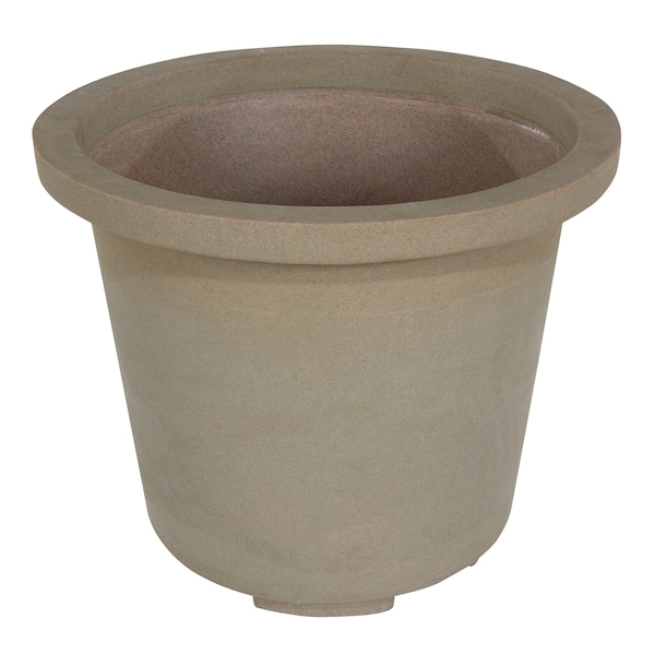 INDUSTRIAL PLANTER, GRANITE KHAKI TAN